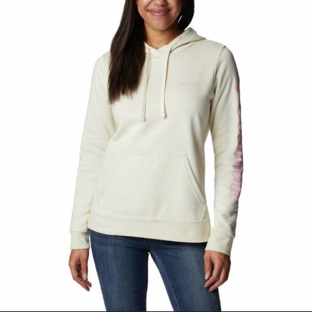 EUC Columbia Women’s Trek Hoodie with Pink Logo